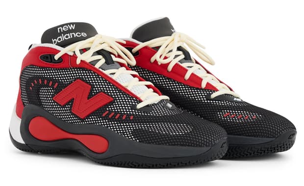 New Balance P400 Black Team Red