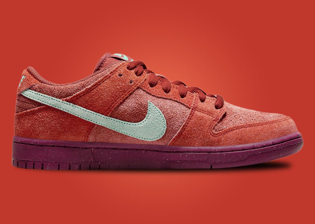 The Nike SB Dunk Low Mystic Red Releases In October