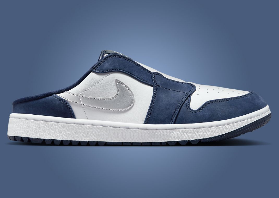 The Air Jordan 1 Golf Mule Midnight Navy is Available Now The Air Jordan 1 Golf Mule Midnight Navy is Available Now