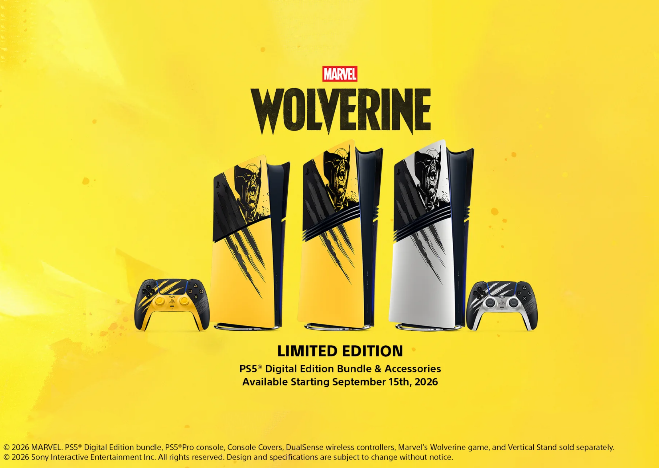 Marvel's Wolverine PS5 Covers