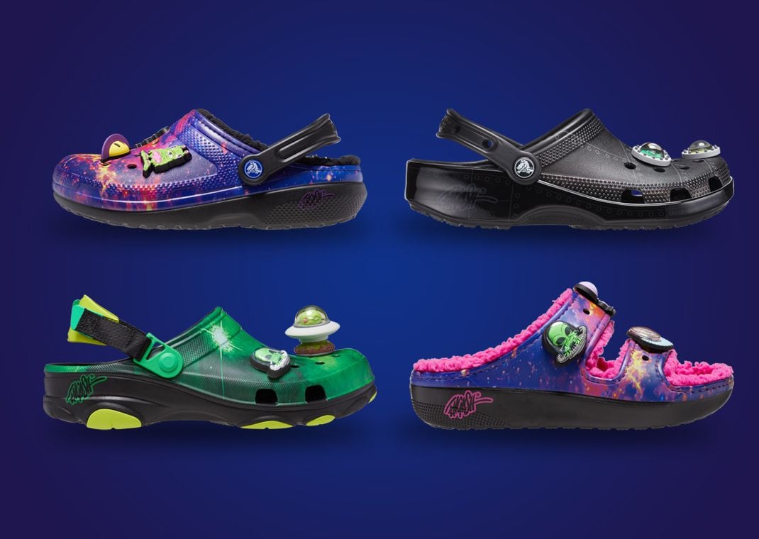 Ron English x Crocs Alien Collection