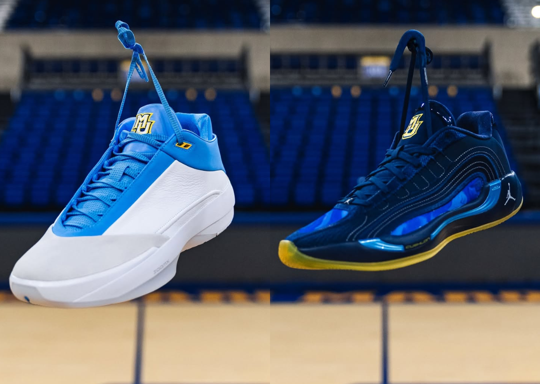 Marquette Air Jordan 40 and Jordan Luka 4 PEs