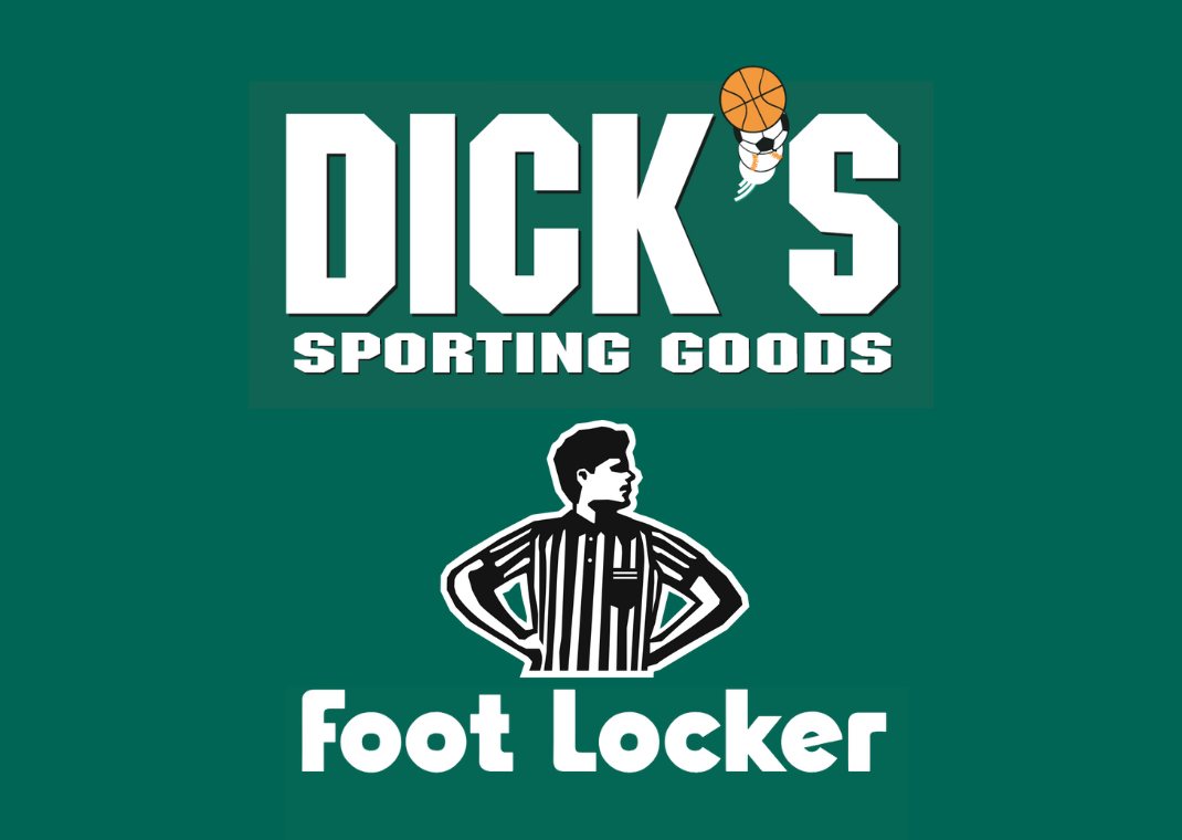Dick's Sporting Goods and Foot Locker Logo