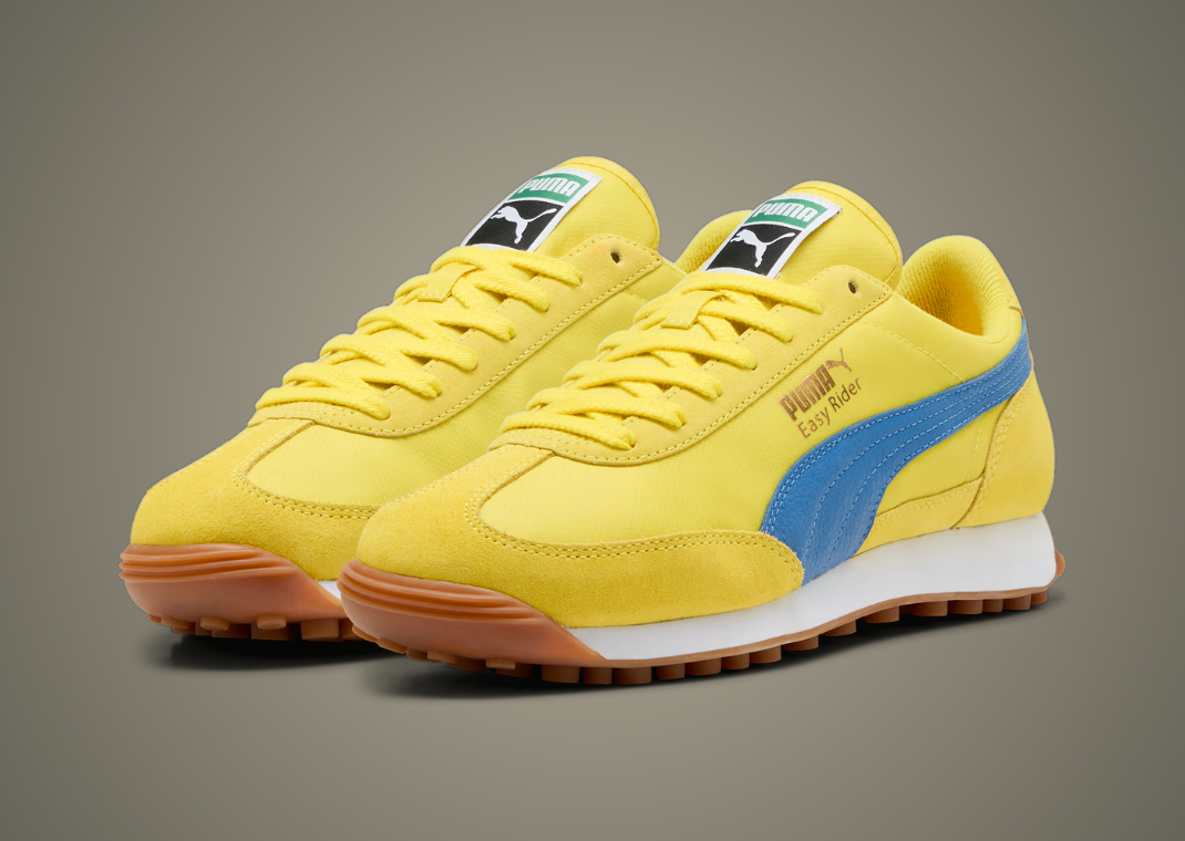 Puma Easy Rider Vintage Yellow Angle