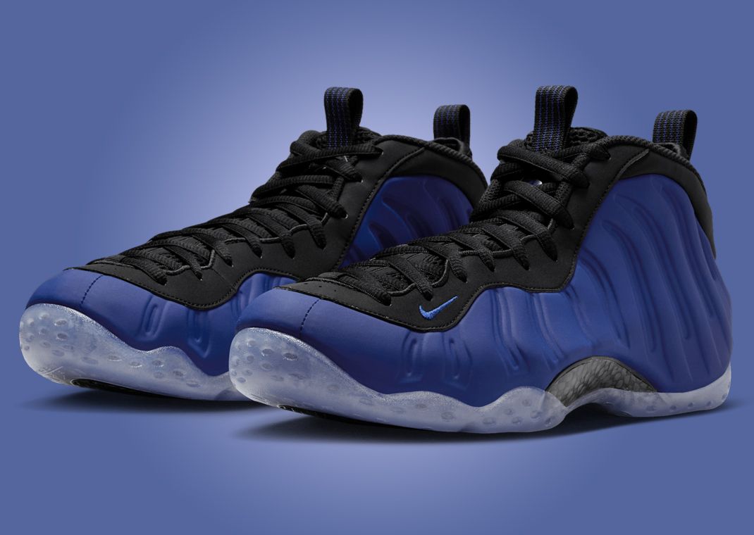 royal blue nike foamposite
