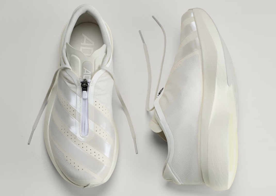 adidas Adizero Evo SL Zip Core White - Pair