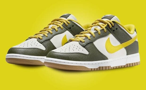 The Nike Dunk Low Winterized Cargo Khaki Vivid Sulfur Releases October 17