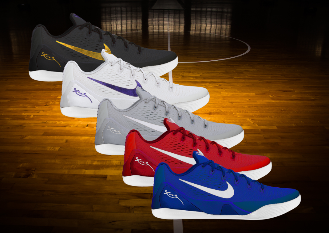 Nike Kobe 9 EM Low Protro Team Bank Pack