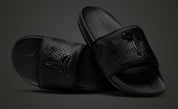 The Nike Kobe Offcourt Slide Triple Black is Available Now
