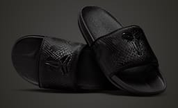 The Nike Kobe Offcourt Slide Triple Black is Available Now