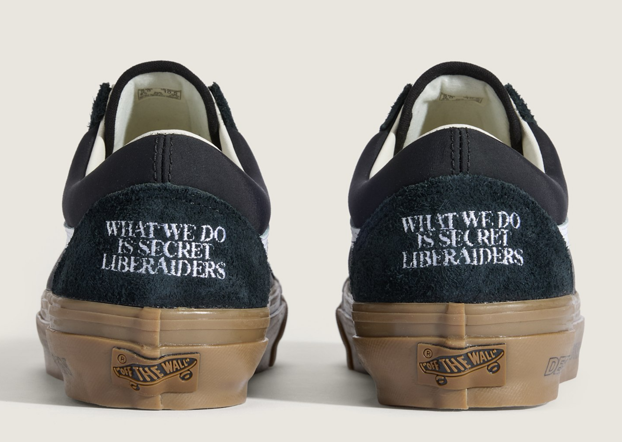 Liberaiders x Vans Old Skool Black - Back