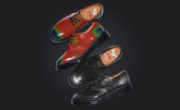 Supreme x Dr. Martens 1461 3-Eye Shoe Wear Away Pack