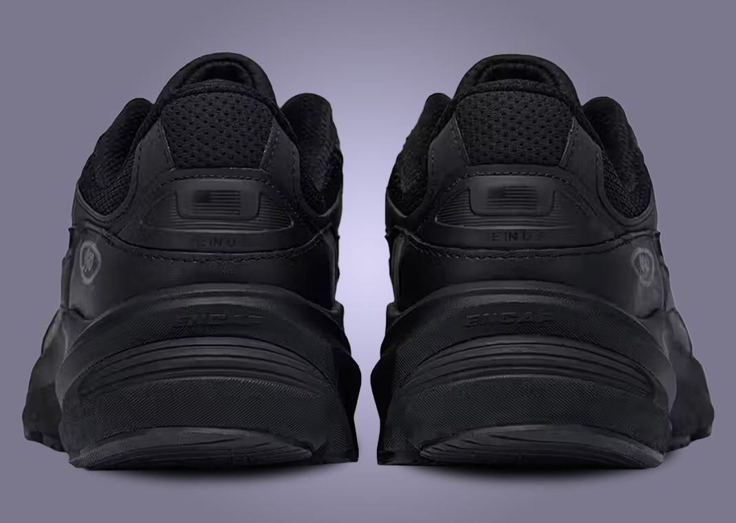 Comme des Garçons Homme x New Balance 990v6 Made in USA Black Heel