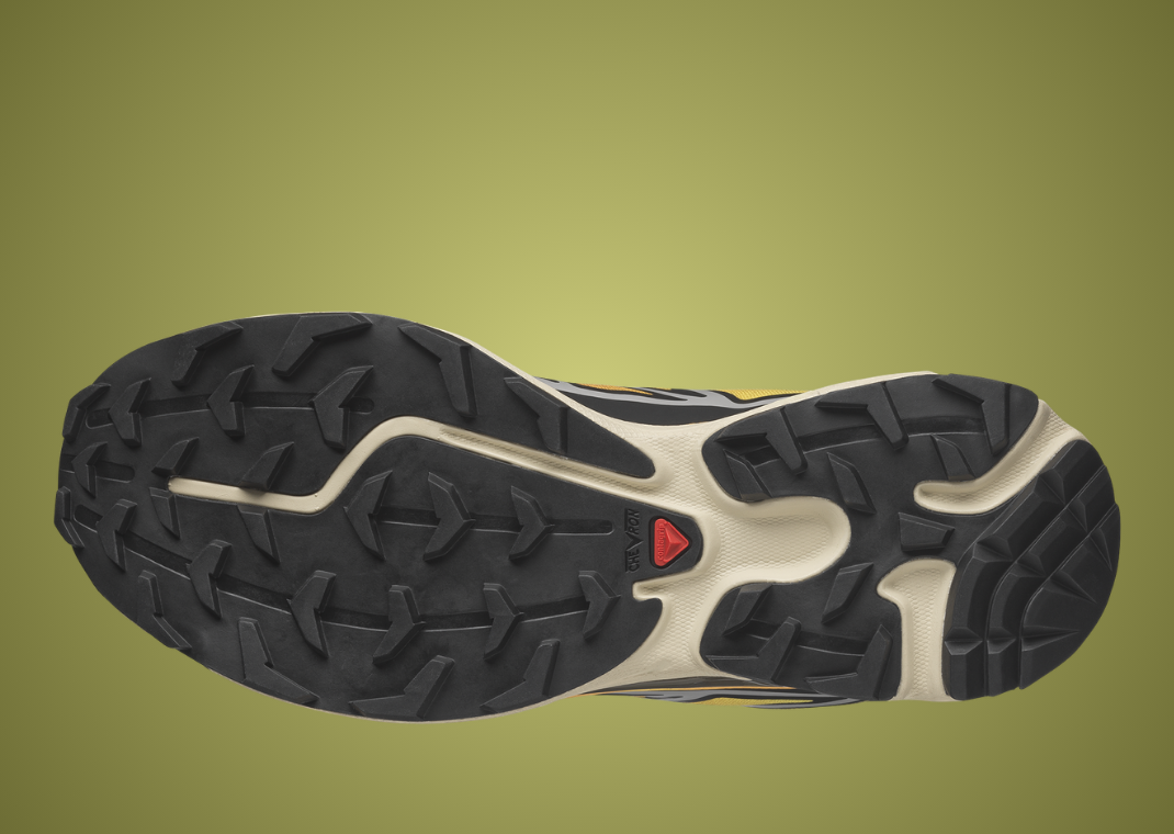 Salomon XT-6 Black/Grape Leaf - Bottom