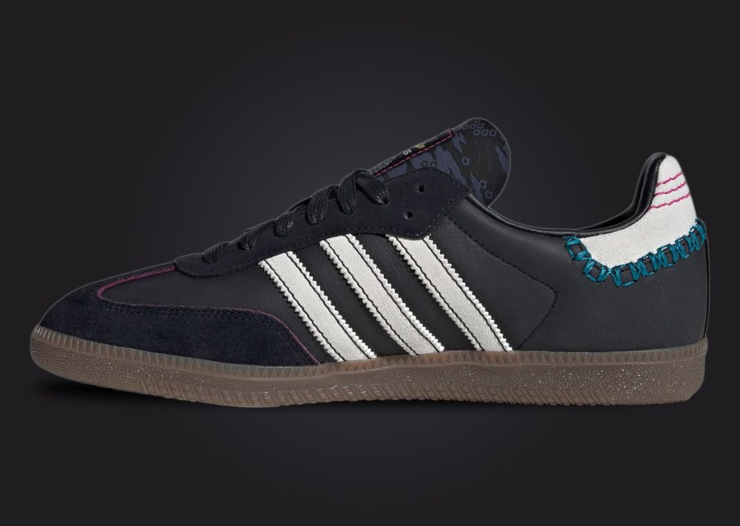Fefei Ruan x adidas Samba OG CNY Black Medial