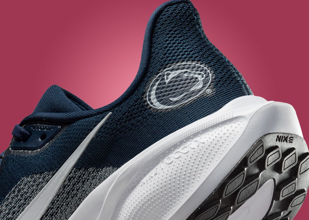 NCAA x Nike Pegasus 41 Penn State Heel Detail