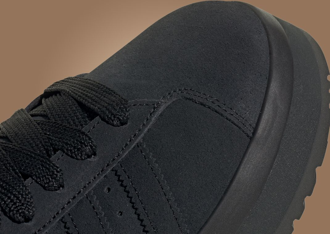adidas Campus 00s Winter Mid Triple Black (W) - Toe