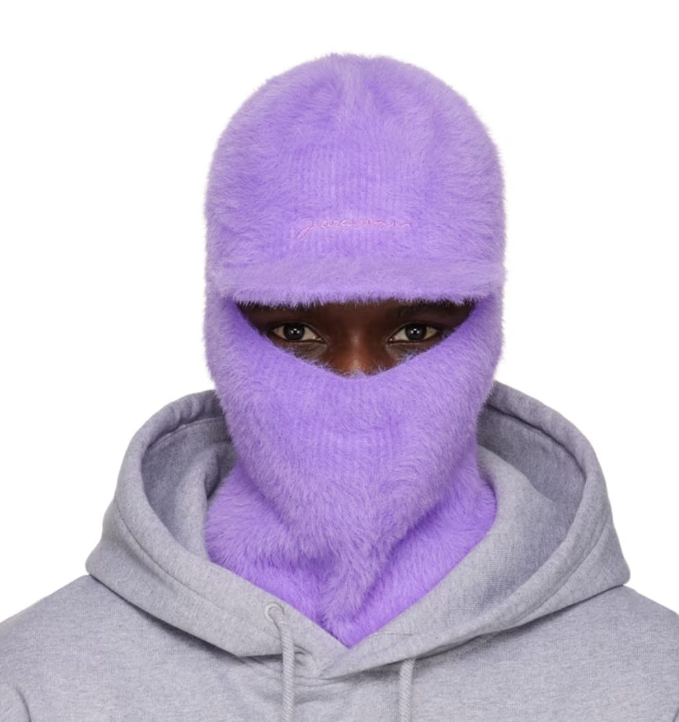 Jacquemus Purple Balaclava