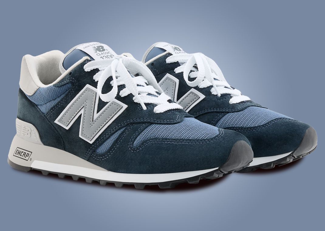 スニーカー New Balance 1300 Blue White The New Balance 1300 Made in USA Navy Releases in 2025