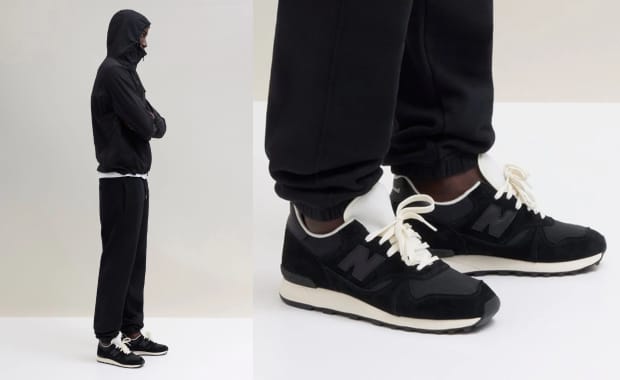 JJJJound Previews a Black and White New Balance 475 Collab in New Lookbook