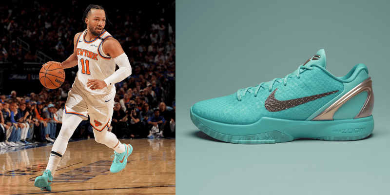 Jalen Brunson's Statue of Liberty-Inspired Nike Kobe 6 PEs Release Holiday 2025