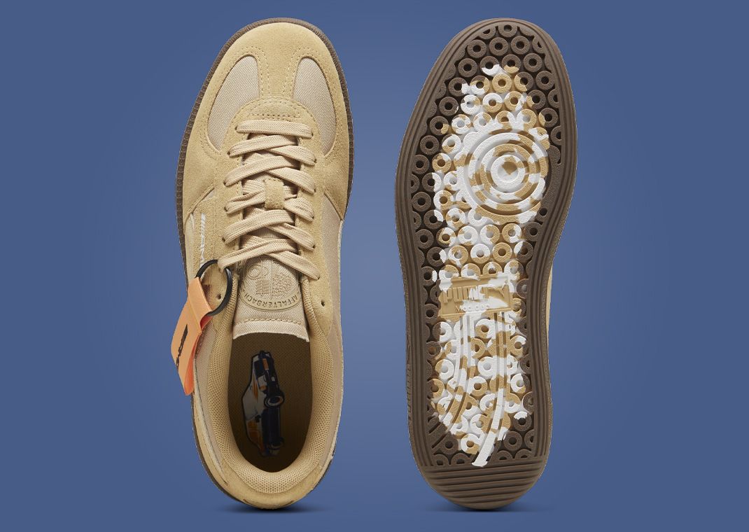 Mercedes AMG x Puma Palermo Tan Gum Top and Outsole