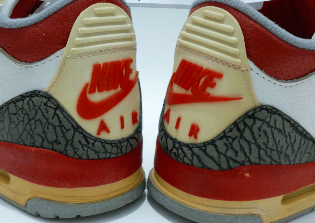 Jordan 3 Fire Red 1988 OG