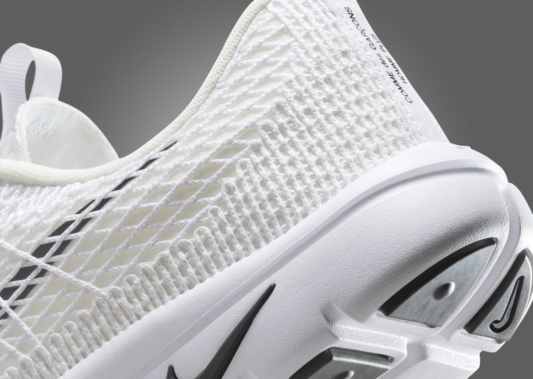 Comme des Garçons Homme Plus x Nike Air Rejuven8 White Heel Detail