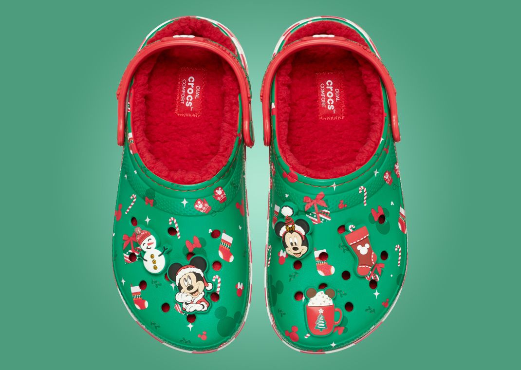 The Disney x Crocs Lined Clog Mickey Holiday is Available Now