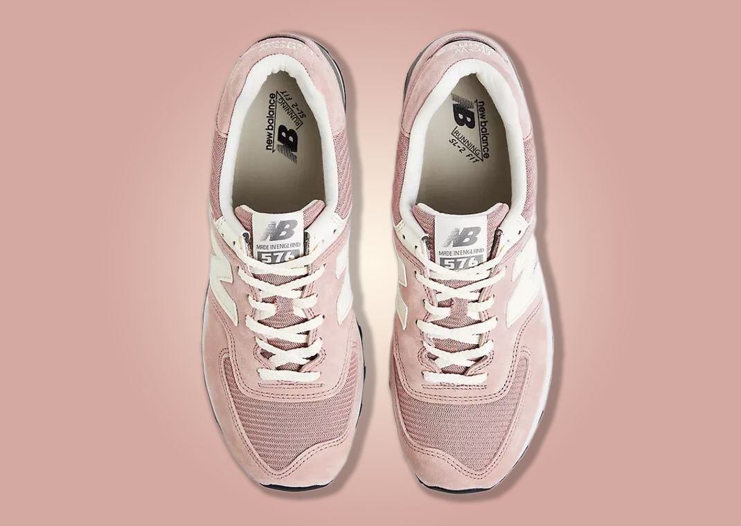 Pink Hues Dress The New Balance 576 Made In UK Pale Mauve