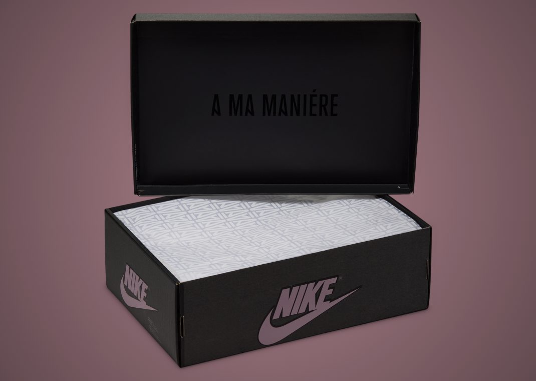 A Ma Maniere x Nike Air Force 1 WYWS Violet Ore - Box