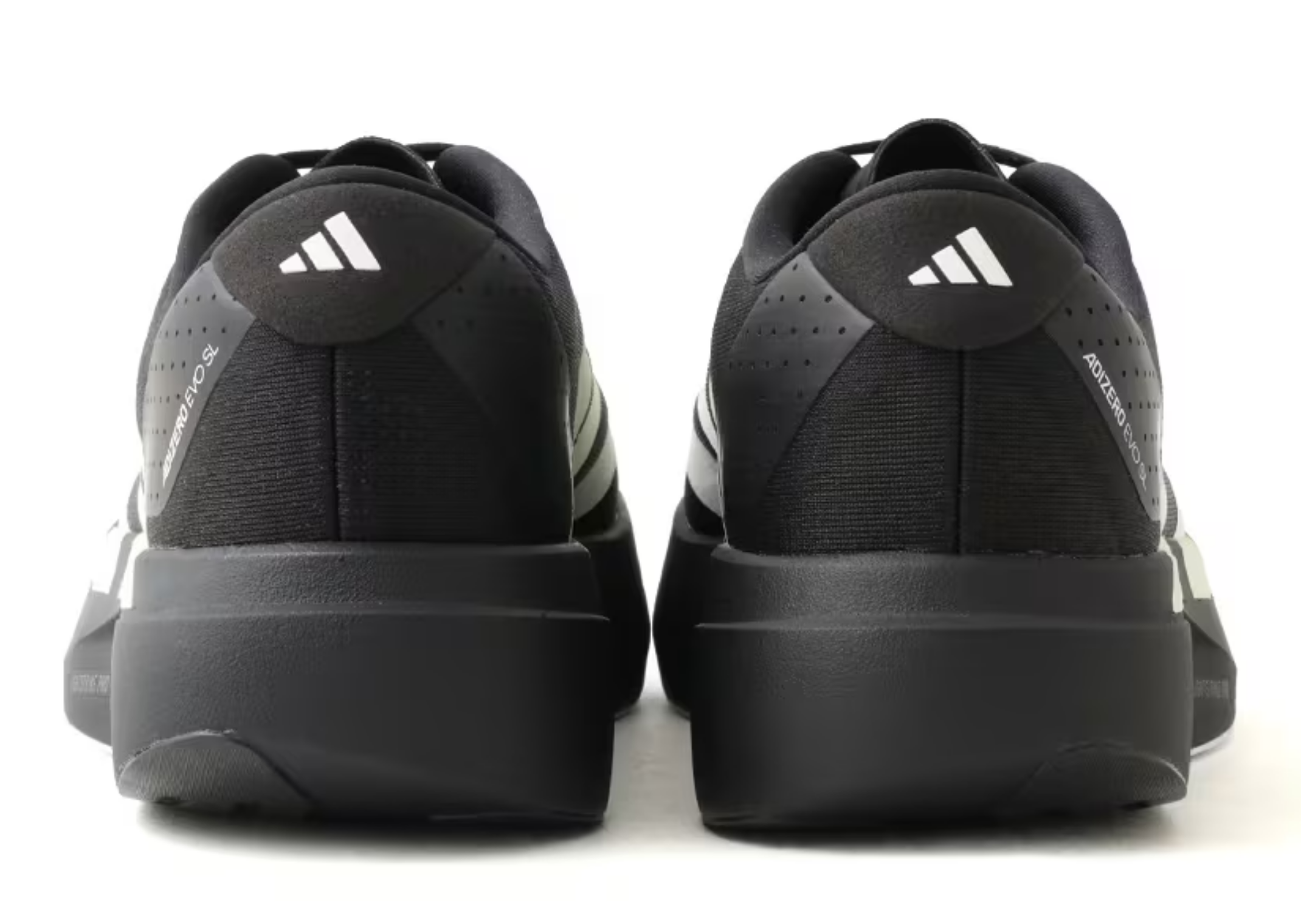 atmos x adidas Adizero Evo SL G-SNK Black heel