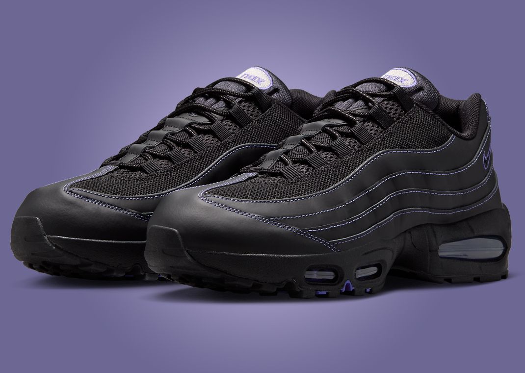 The Nike Air Max 95 OG Black Persian Violet is Available Now