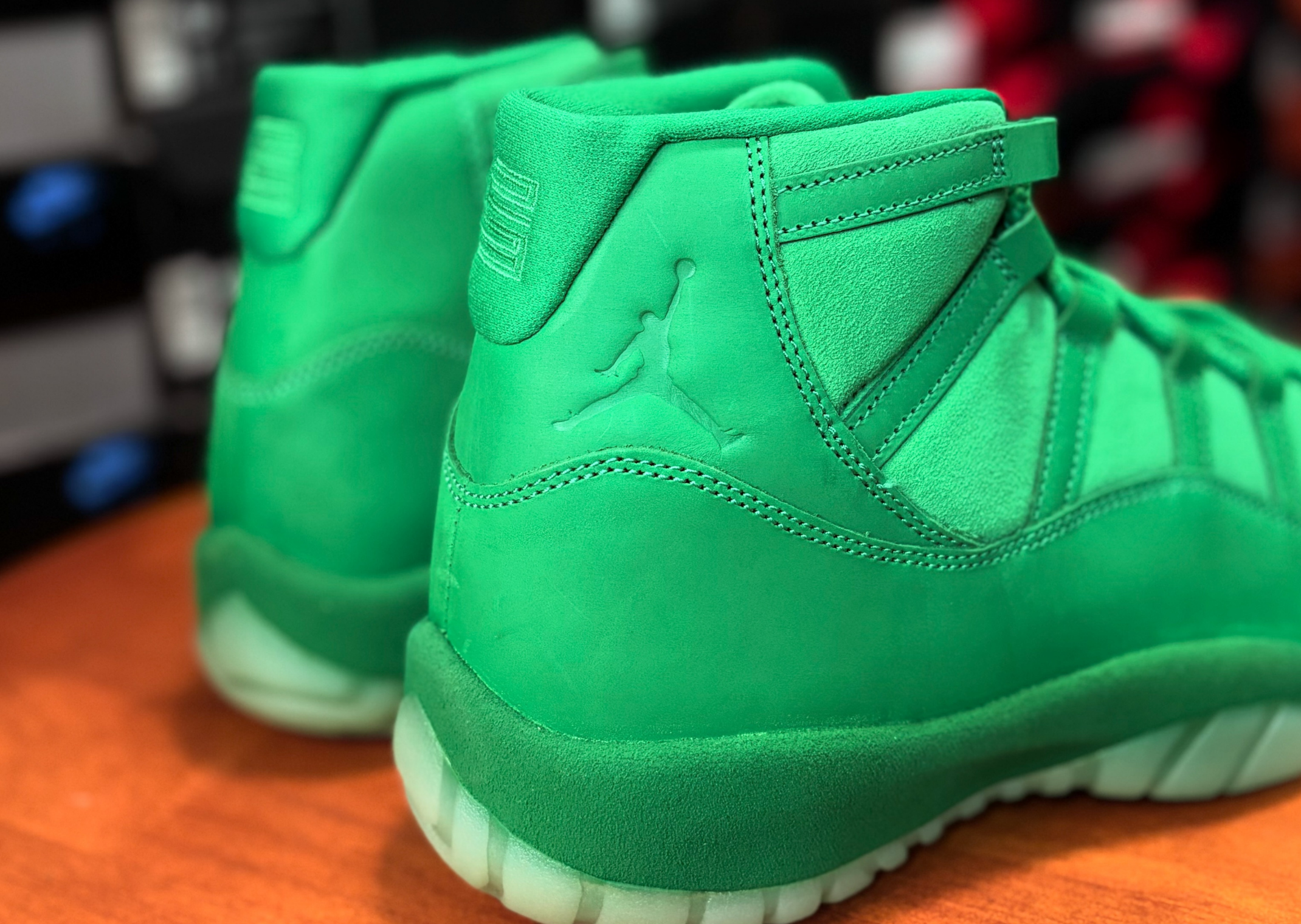 Air Jordan 11 Retro Green Screen