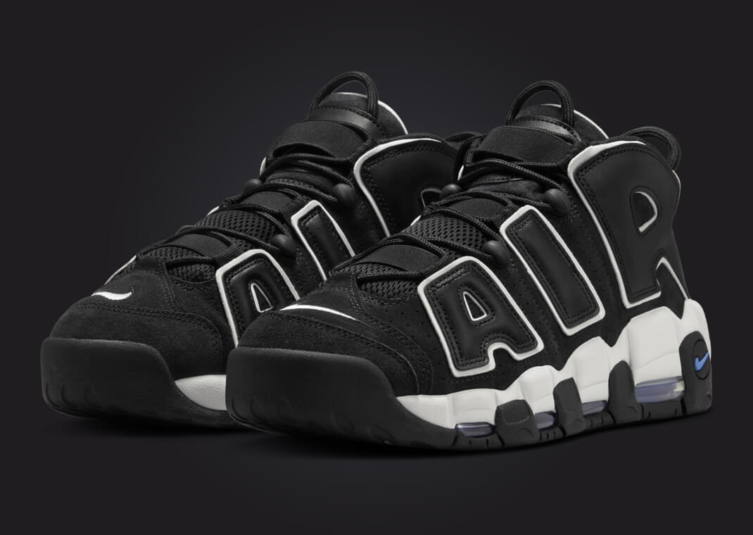 Nike Air More Uptempo Black Star Blue