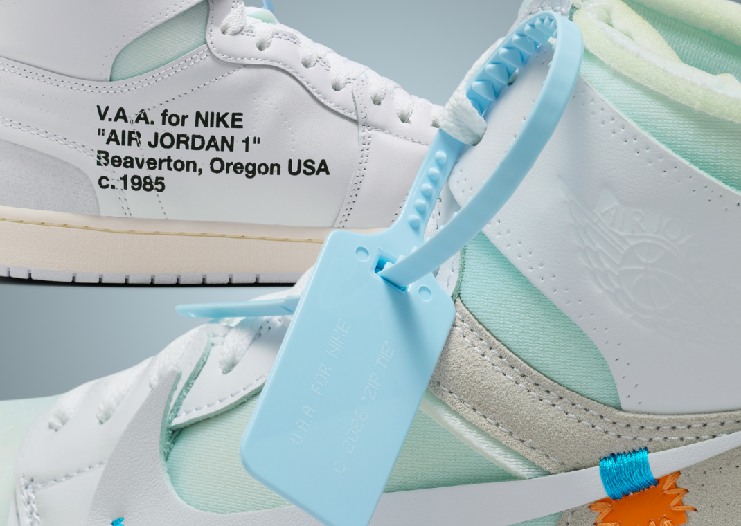 Virgil Abloh Archives x Air Jordan 1 Retro High OG Alaska