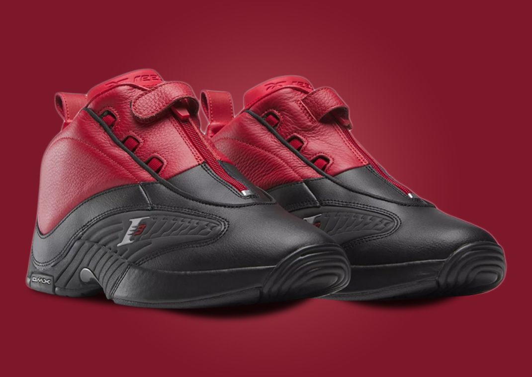 Reebok Answer 4 Flash Red Core Black Angle