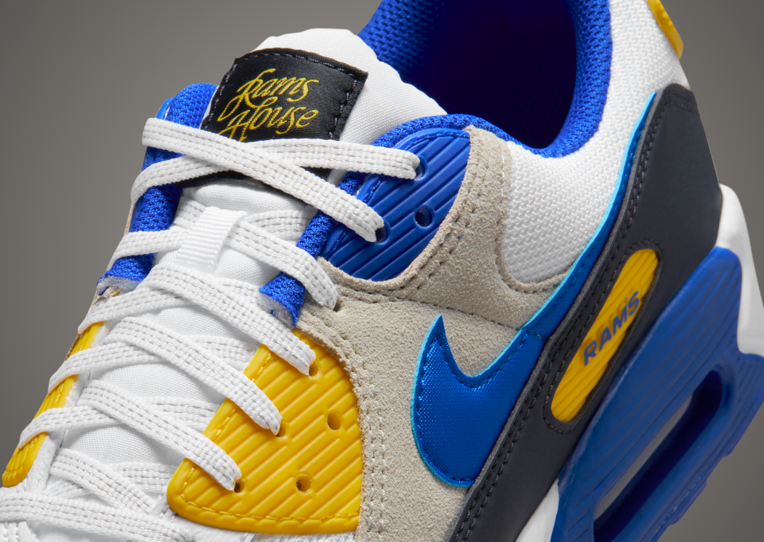 NFL x Nike Air Max 90 Rams Detail