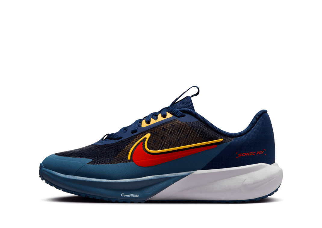 Nike Sonic Fly Midnight Navy Laser Orange (GS)