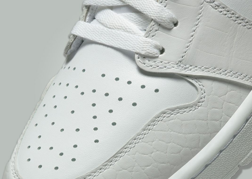 Hit A Hole In One In Style With The Air Jordan 1 Low Golf White Croc