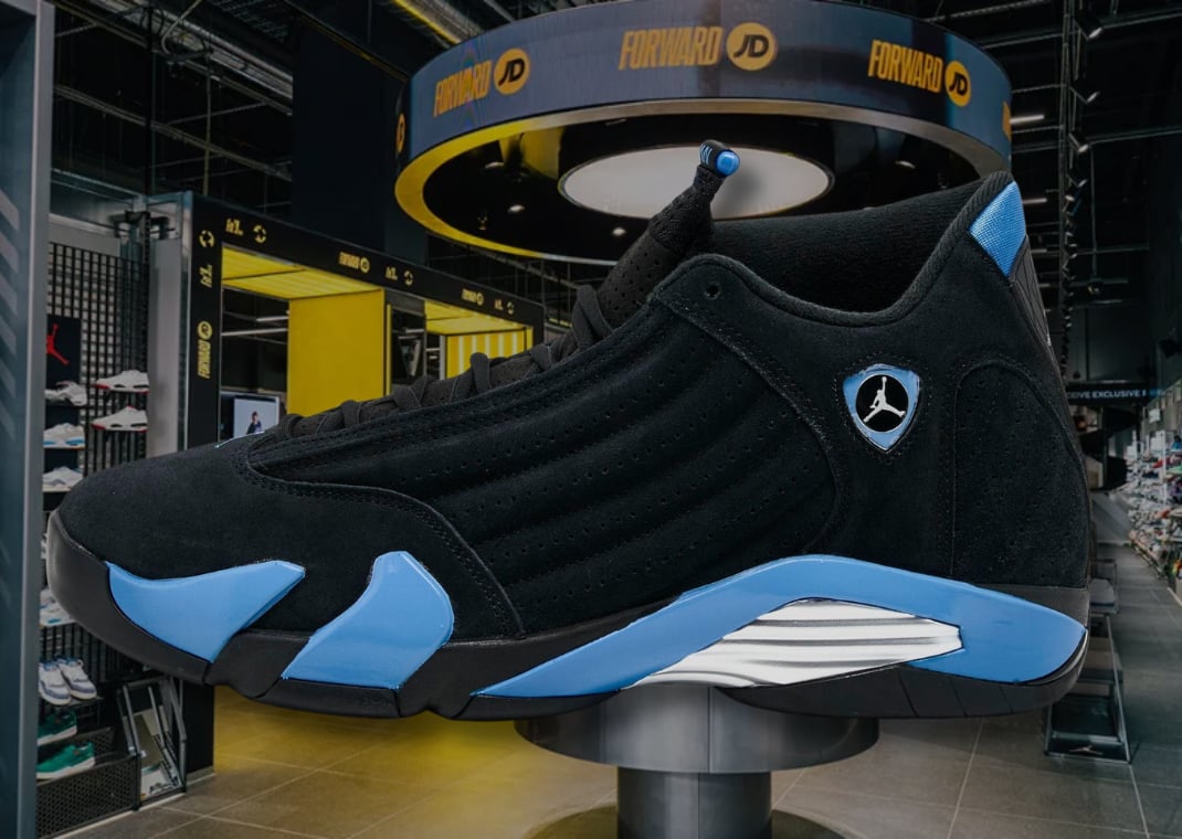 Air Jordan 14 Retro Black University Blue