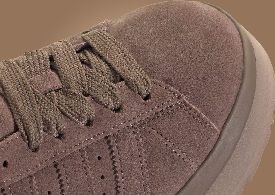 adidas Campus 00s Winter Low Earth Strata (W) - Toe Detail