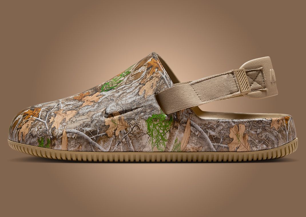 Nike Calm Mule Realtree Camo Lateral Left