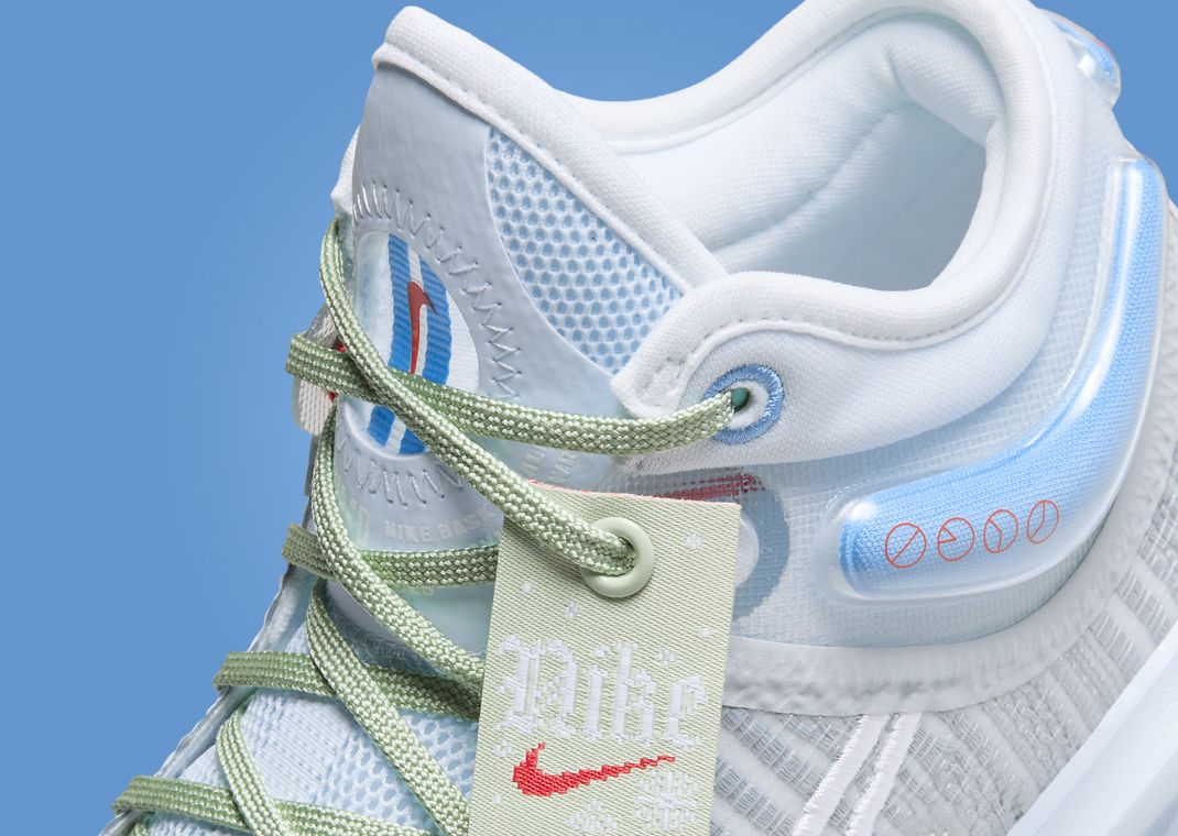 Nike Air Zoom GT Jump 2 Christmas Tongue Detail