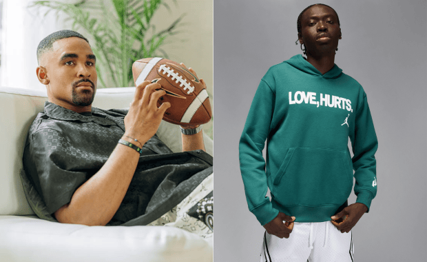 Jordan Brand’s Love, Hurts Clothing Collection Celebrates Eagles QB Jalen Hurts