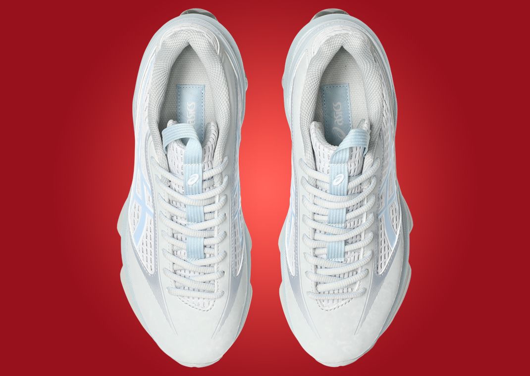 Kiko Kostadinov x Asics US6-S Gel-Kinetic Fluent Glacier Grey Top