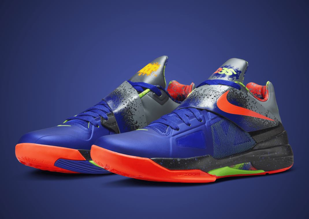 NIKE KD4 Nerf(ナーフ) The Nike KD 4 Nerf Releases August 2024