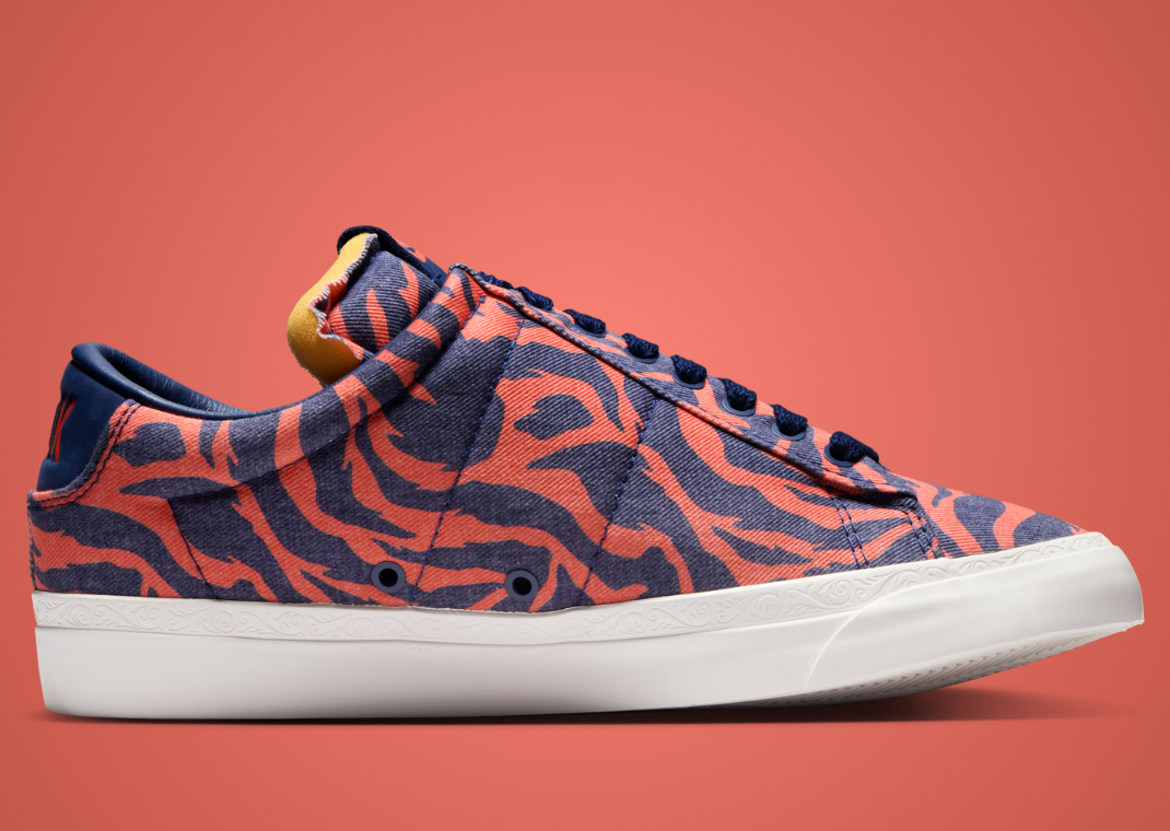 Devin Booker x Nike Blazer Low Safety Orange - Medial
