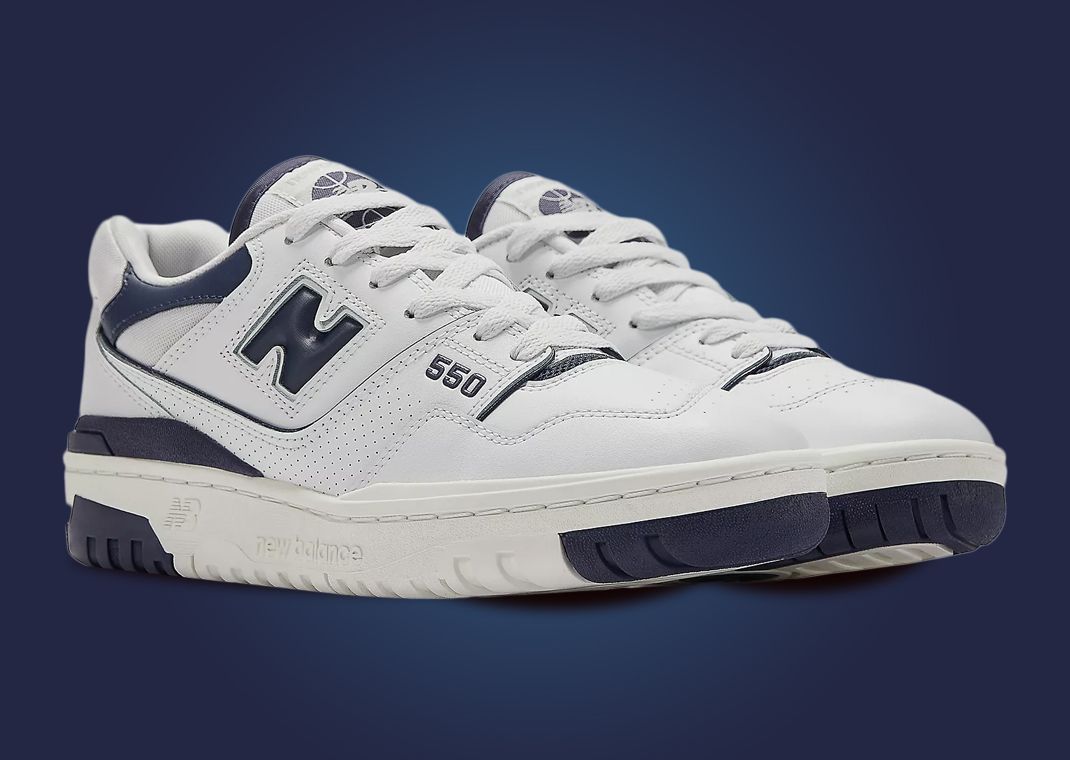 New Balance 550 White Dark Mercury (W)