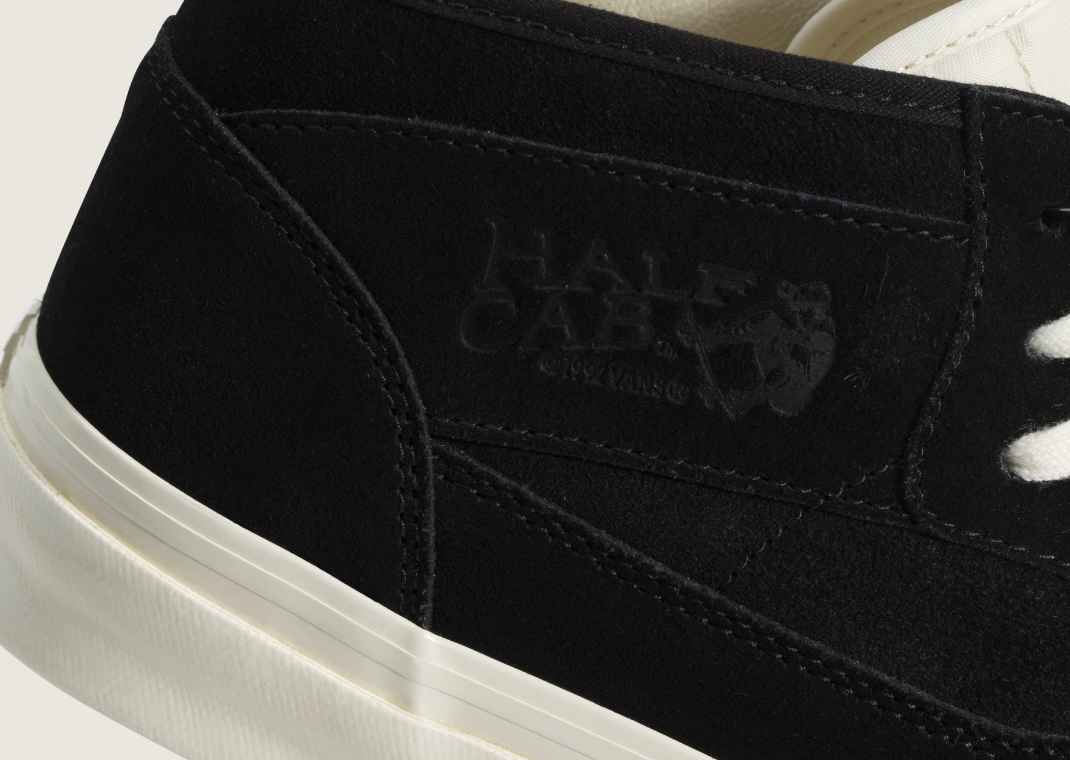 JJJJound x Vans Half Cab Black - Heel Detail